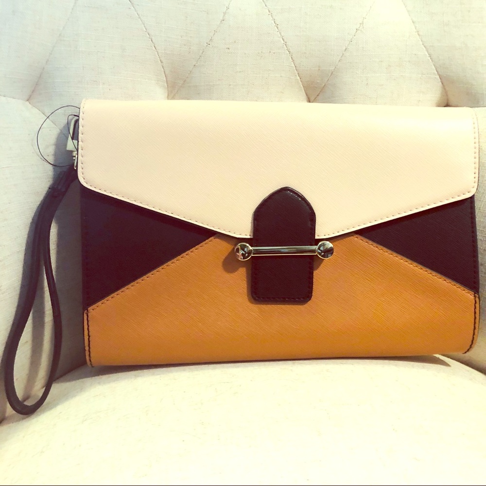 Clutch Black and Brown